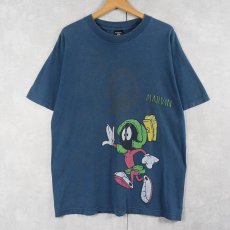 画像1: Looney Tunes USA製 マービン・ザ・マーシャン キャラクタープリントTシャツ L (1)