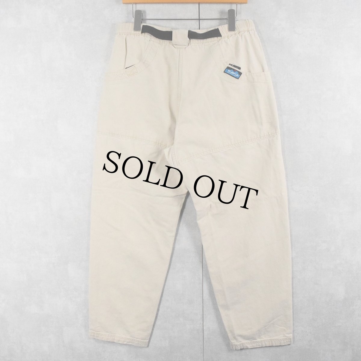 画像2: 90's KAVU USA製 チリワックパンツ W30 (2)