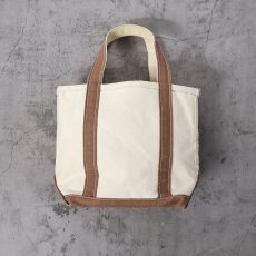 画像1: 90's〜 L.L.Bean "BOAT AND TOTE" キャンバストートバッグ SMALL (1)