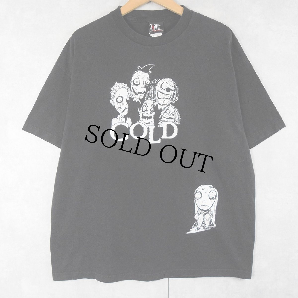 画像1: 2000's COLD ロックバンドTシャツ BLACK XL (1)