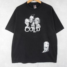 画像1: 2000's COLD ロックバンドTシャツ BLACK XL (1)