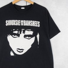 画像1: SIOUXSIE AND THE BANSHEES ロックバンドTシャツ BLACK (1)