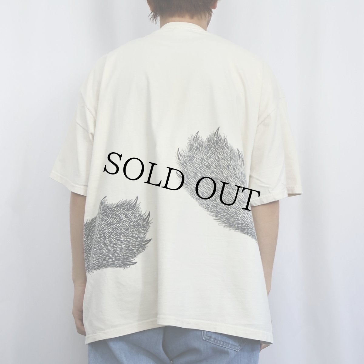 画像3: 90's Wheelhouse Designs USA製 "A Hug..." くまプリントTシャツ XXL (3)