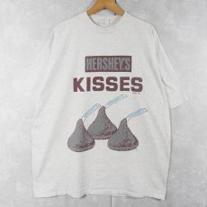 画像1: 2001 HERSHEY'S "KISSES CHOCOLATE" お菓子企業プリントTシャツ 1X (1)