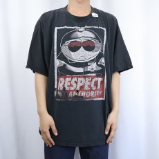 画像2: SOUTH PARK "RESPECT MY AUTHORITY" キャラクタープリントTシャツ (2)