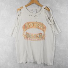 画像1: LAGNIAPPE BEER ビールメーカープリントTシャツ XL (1)
