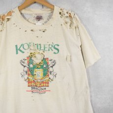 画像1: 90's "KOEHLER'S BEER" USA製 ビールメーカープリントTシャツ XL (1)