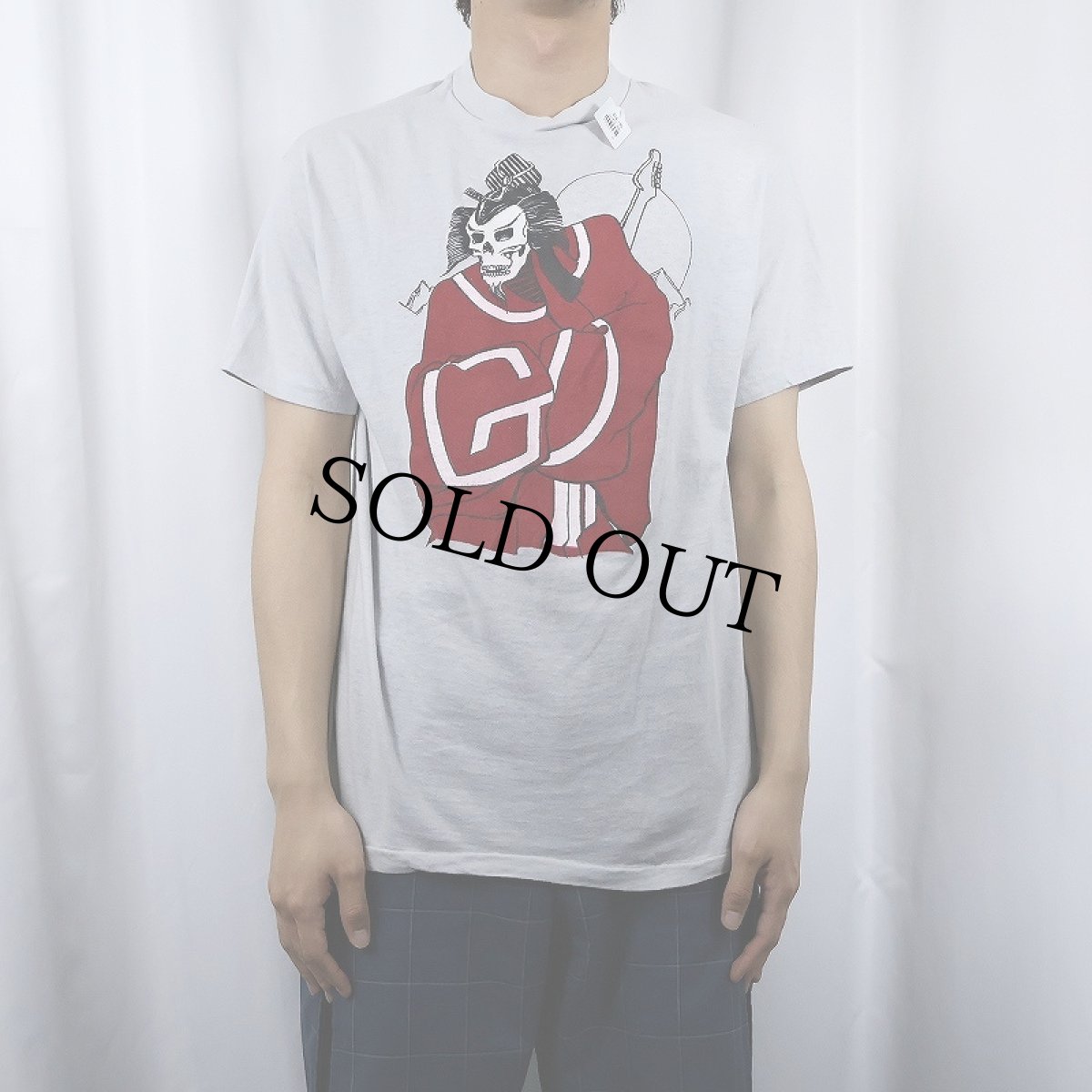 画像2: 80's ブート GRATEFUL DEAD USA製 "SAMURAI BAND" ロックバンドTシャツ L (2)