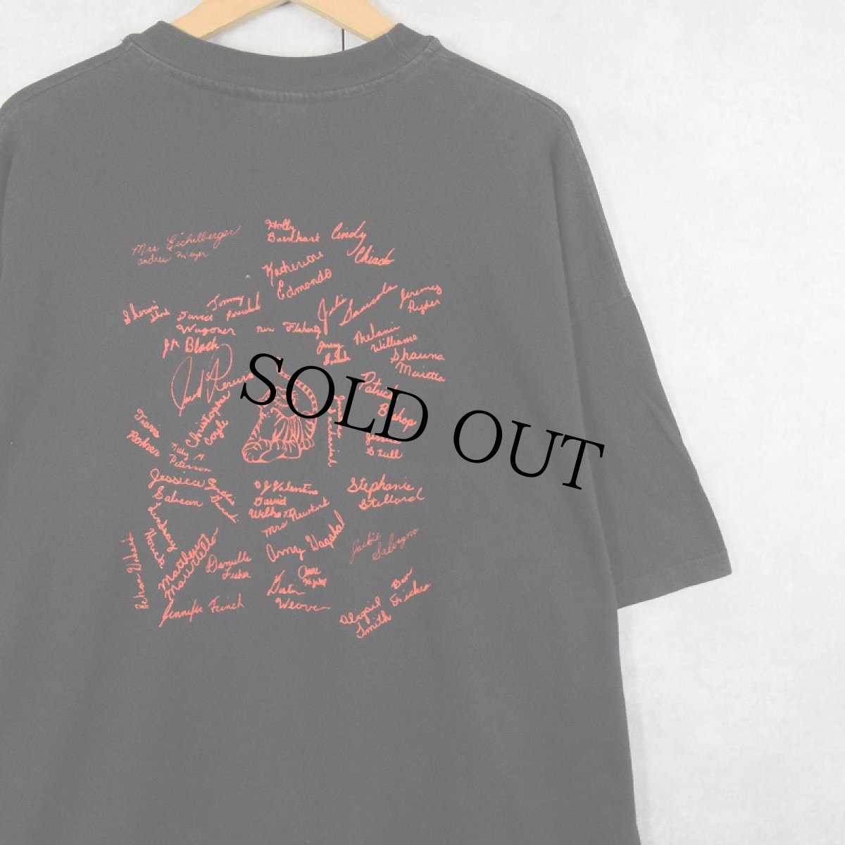 画像2: 90's USA製 "PARAMOUNT 93" プリントTシャツ BLACK XXL (2)