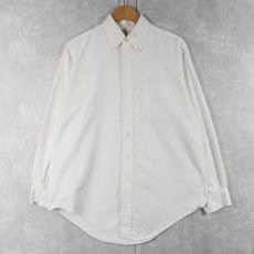 画像1: 90's Brooks Brothers Makers USA製 コットンボタンダウンシャツ 15 1/2-3 (1)