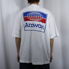 画像3: 90's Amway 企業ロゴプリントTシャツ XL (3)