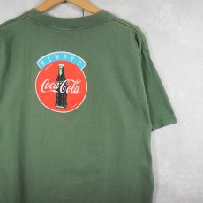 画像2: 90's Coca-Cola USA製 "Bottoms Up!" 飲料メーカープリントTシャツ L (2)