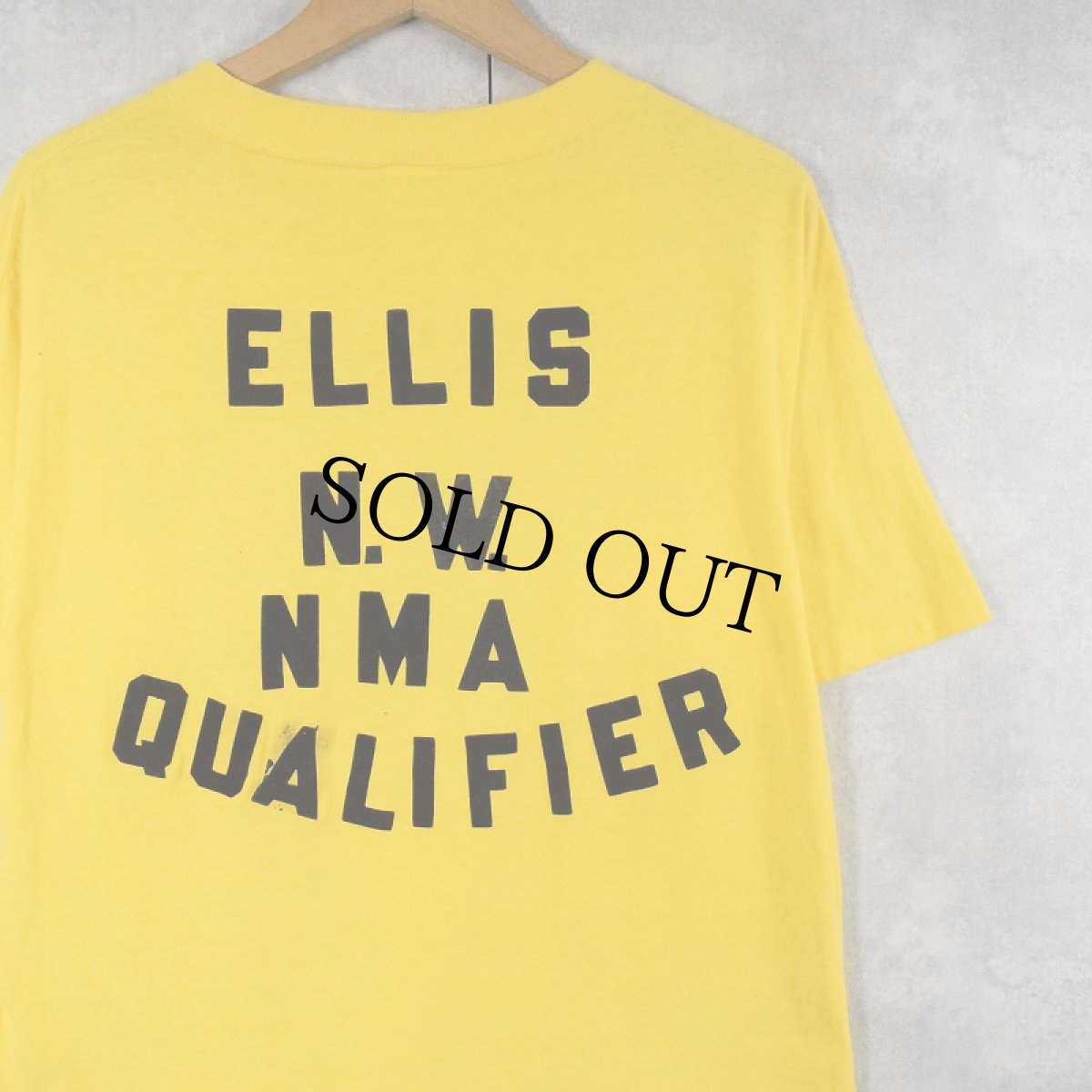 画像2: 70〜80's westwood USA製 "Grand National Championship" フロッキープリントTシャツ L (2)