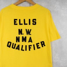 画像2: 70〜80's westwood USA製 "Grand National Championship" フロッキープリントTシャツ L (2)
