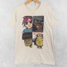 画像1: GORILLAZ ロックバンドTシャツ (1)