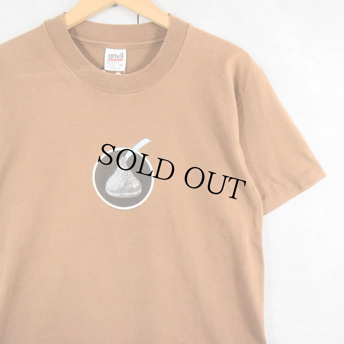 画像1: 90's HERSHEY'S USA製 お菓子企業プリントTシャツ M (1)