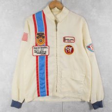 画像1: 〜80's パッチ付き レーシングジャケット (1)