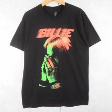 画像1: Billie Eilish "My Future" ミュージシャンフォトプリントTシャツ BLACK L (1)