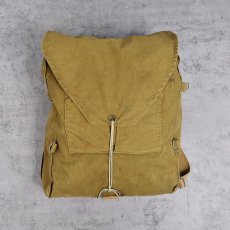 画像1: 〜50's MONTGOMERY WARD キャンバスバックパック (1)