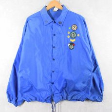 画像2: 60's RUSSELL SOUTHERN USA製 パッチ付き ナイロンコーチジャケット M (2)