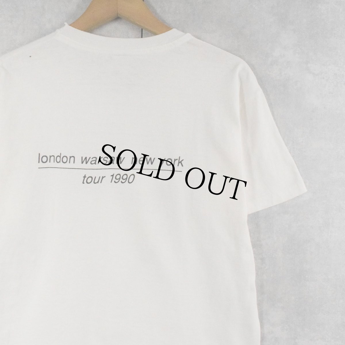 画像2: 1990 basia USA製 "london warasaw ner york" ミュージシャンツアTシャツ XL (2)