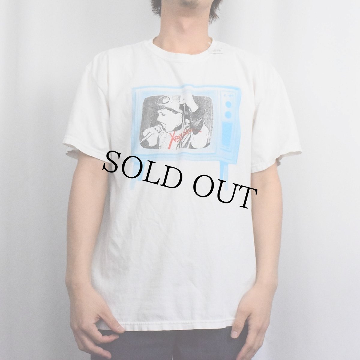 画像2: 2000's "X-Ray Spex" パンクロックバンドTシャツ L (2)