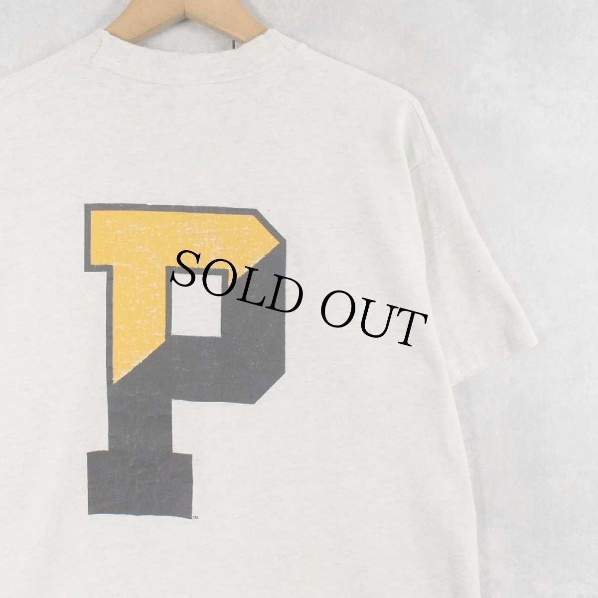 画像1: 90's USA製 "PURDUE UNIVERSITY" プリントTシャツ L (1)