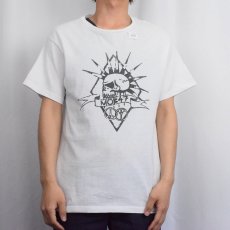 画像2: 2000's MOB 47 ハードコアパンクバンドTシャツ M (2)