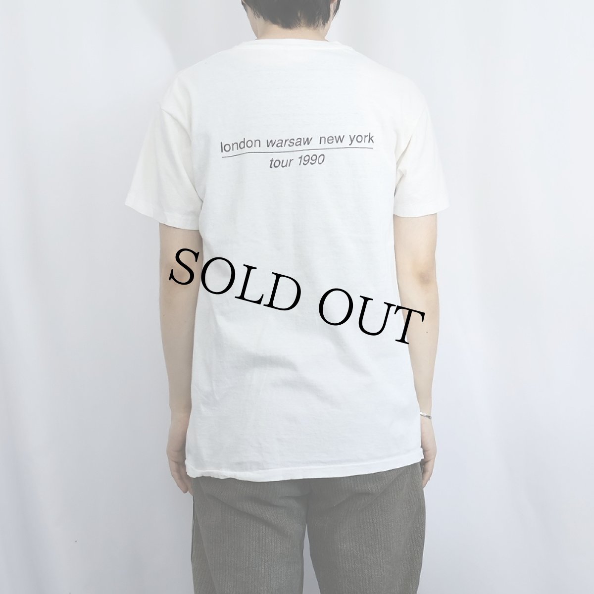 画像4: 1990 basia USA製 "london warasaw ner york" ミュージシャンツアTシャツ XL (4)