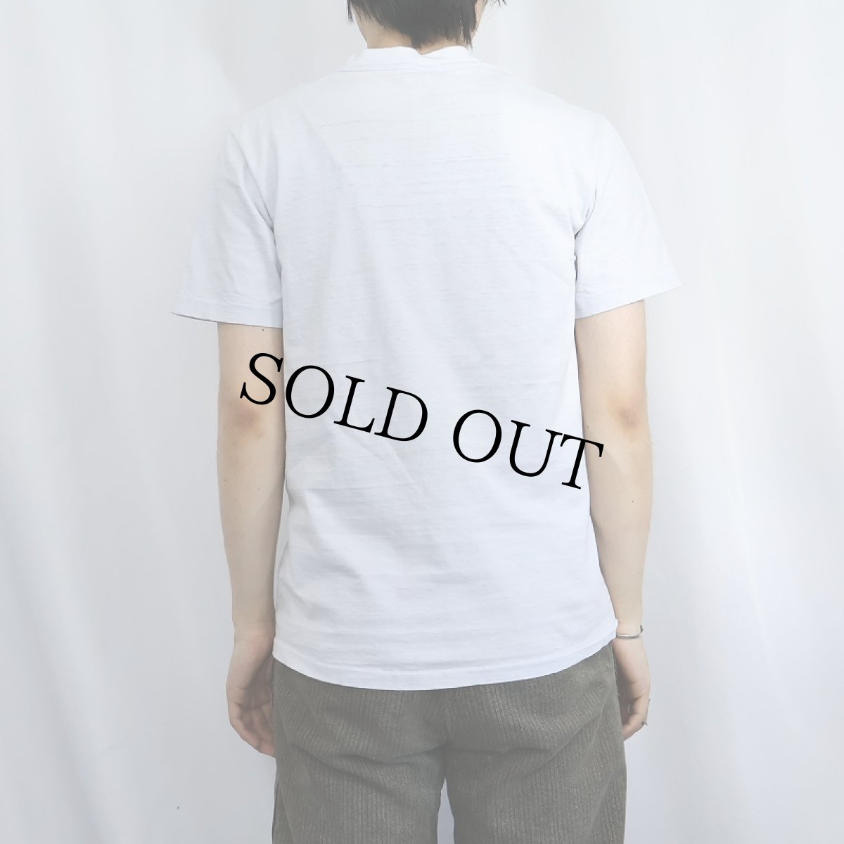 画像3: 70's "TRIUMPH" モーターサイクル バイクプリントTシャツ M (3)