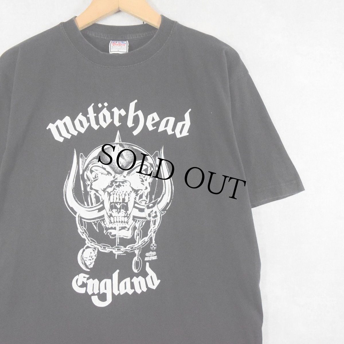 画像1: Motorhead ロックバンドTシャツ BLACK L (1)
