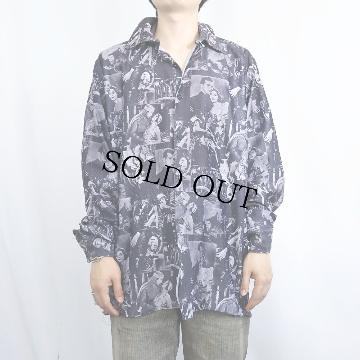 画像2: フォトプリント ポリエステルシャツ (2)