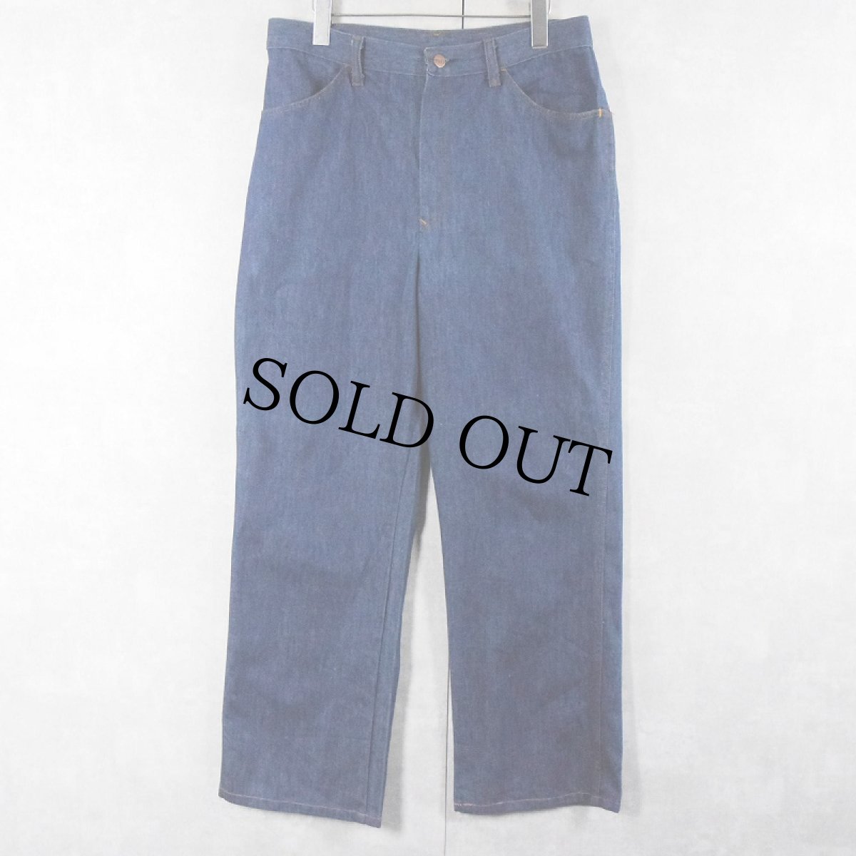 画像1: 70's Sears "Jeans That Fit" バットダイデニムパンツ W32 (1)