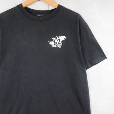 画像1: 2000's GODZILLA "1954-2004 50th" プリントTシャツ BLACK (1)