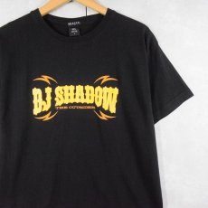 画像1: DJ SHADOW ミュージシャン プリントTシャツ BLACK L (1)