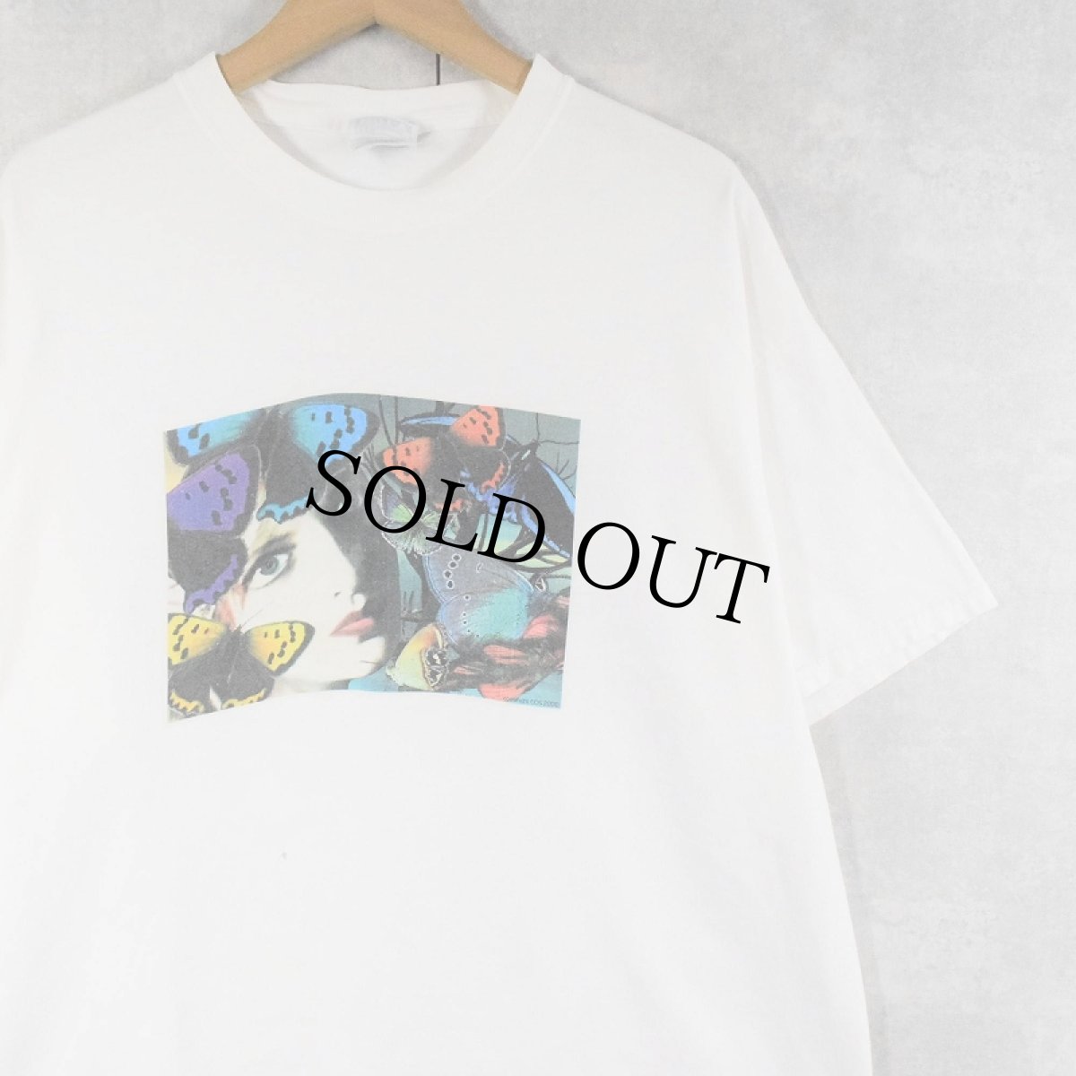 画像1: 2000's グラフィックプリントTシャツ XL (1)