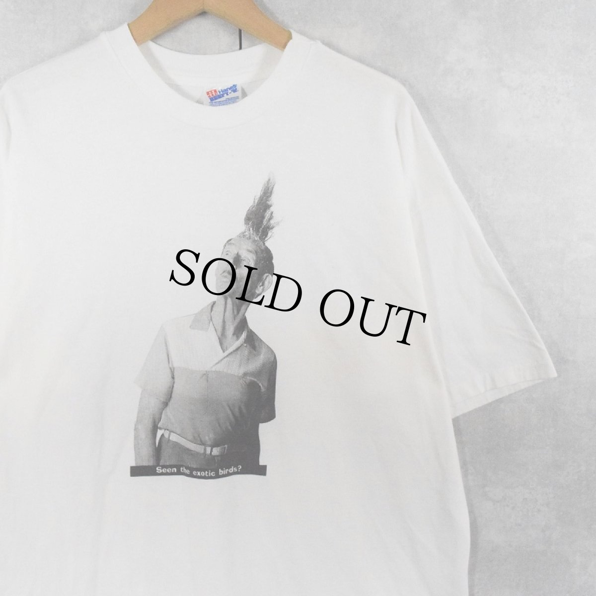 画像1: 90's Brookfield ZOO USA製 "Seen the exotix birds?" プリントTシャツ XL (1)