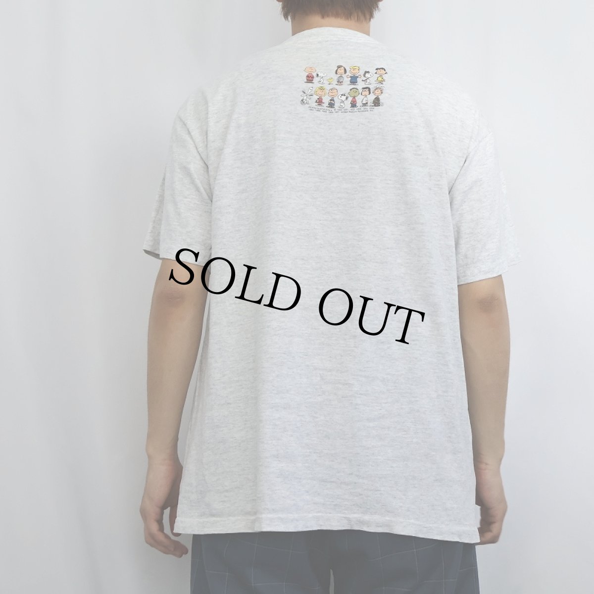 画像3: 90's SNOOPY & Charlie Brown “IT'S A SECURITY THING” キャラクタープリントTシャツ L (3)