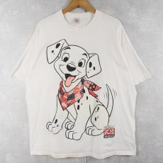 画像1: 90's Disney 101 DALMATIANS キャラクタープリントTシャツ 3X (1)