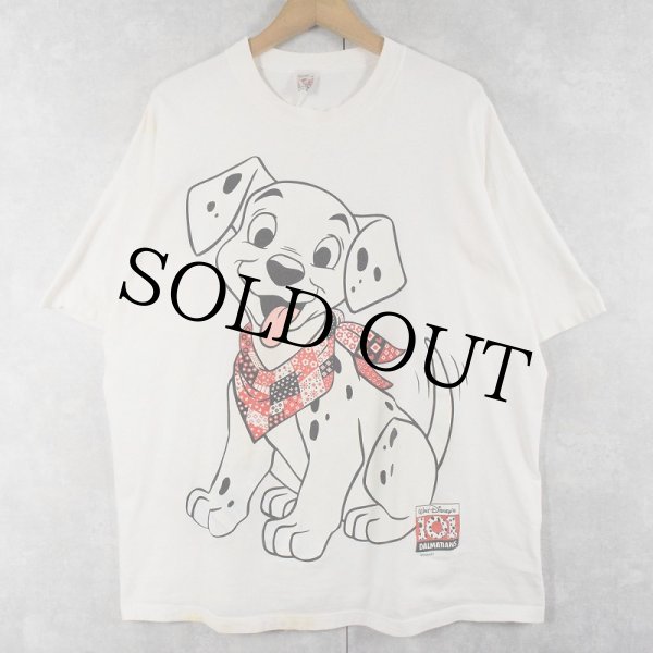 90's Disney 101 DALMATIANS キャラクタープリントTシャツ 3X GF748