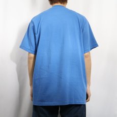画像3: 90's PEANUTS USA製 "WOODSTOCK×Hibiscus" キャラクターフロッキープリントTシャツ L (3)