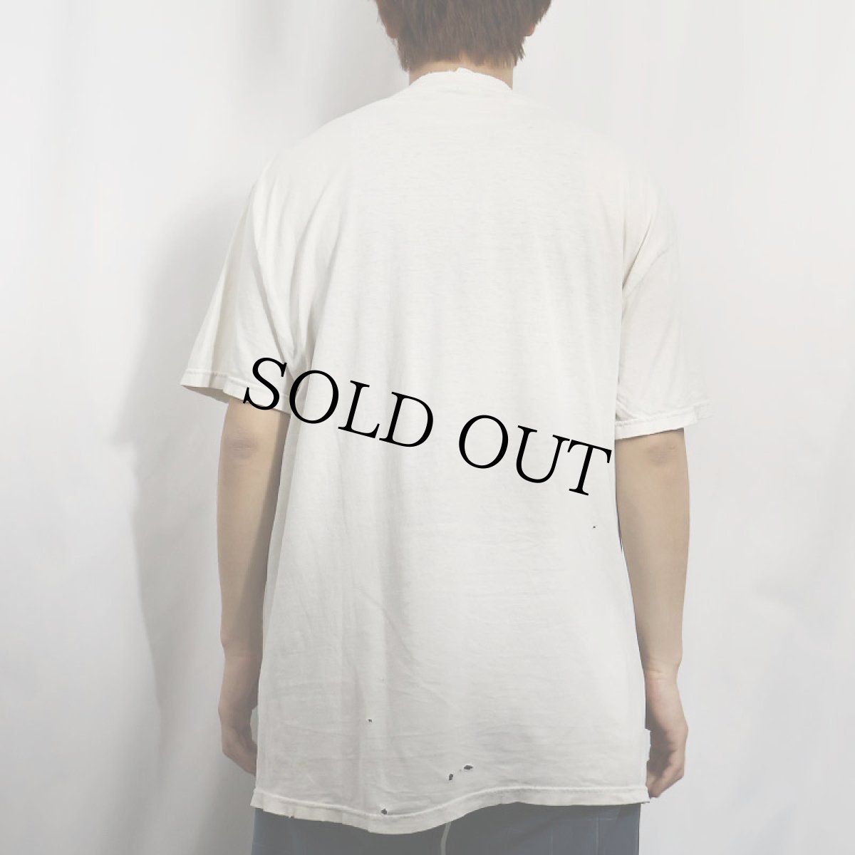 画像3: 90's RANCID パンクロックバンド スカルプリントTシャツ L (3)