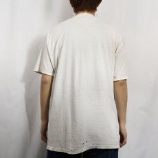 画像3: 90's RANCID パンクロックバンド スカルプリントTシャツ L (3)