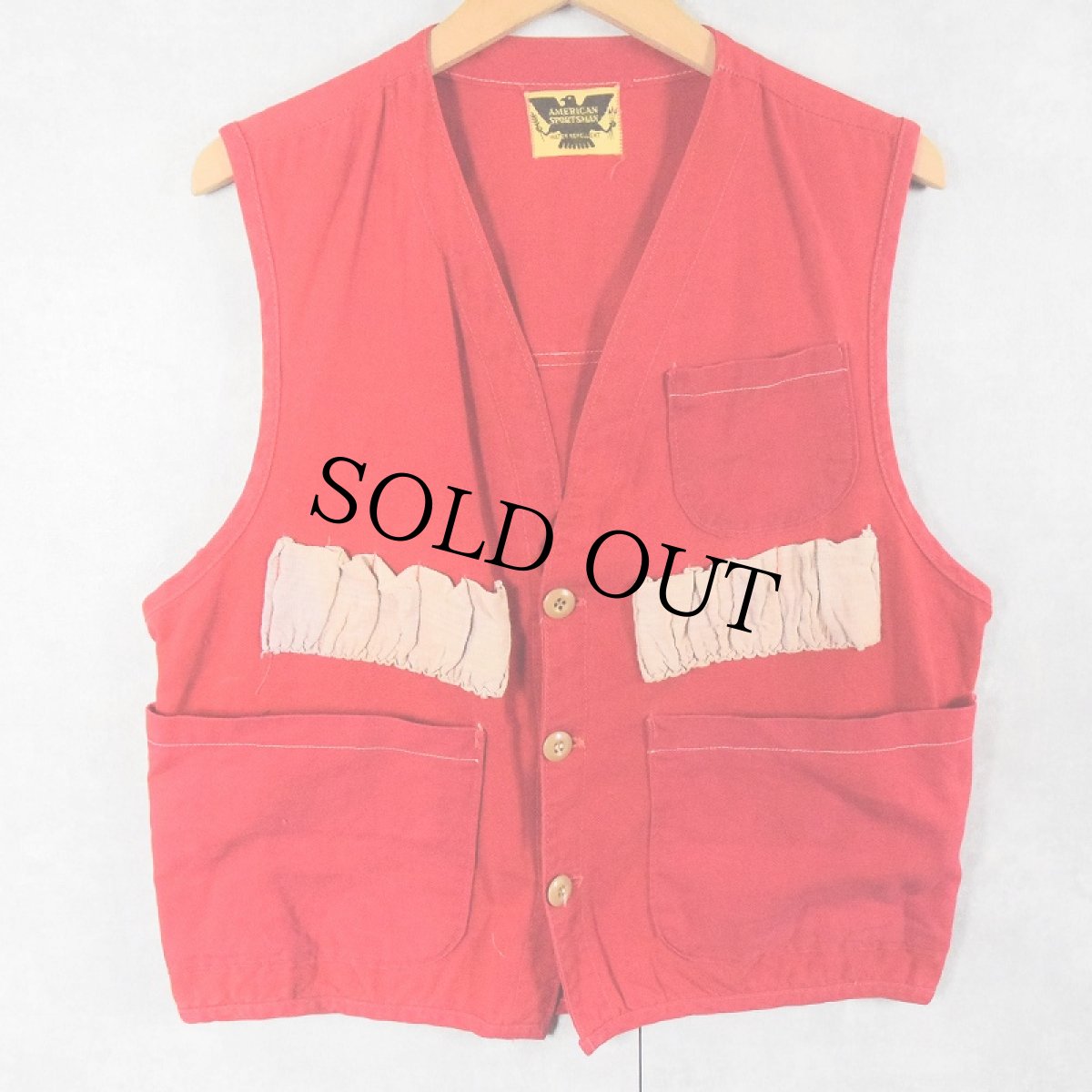 画像2: 70's〜 AMERICAN SPORTSMAN ハンティングベスト (2)