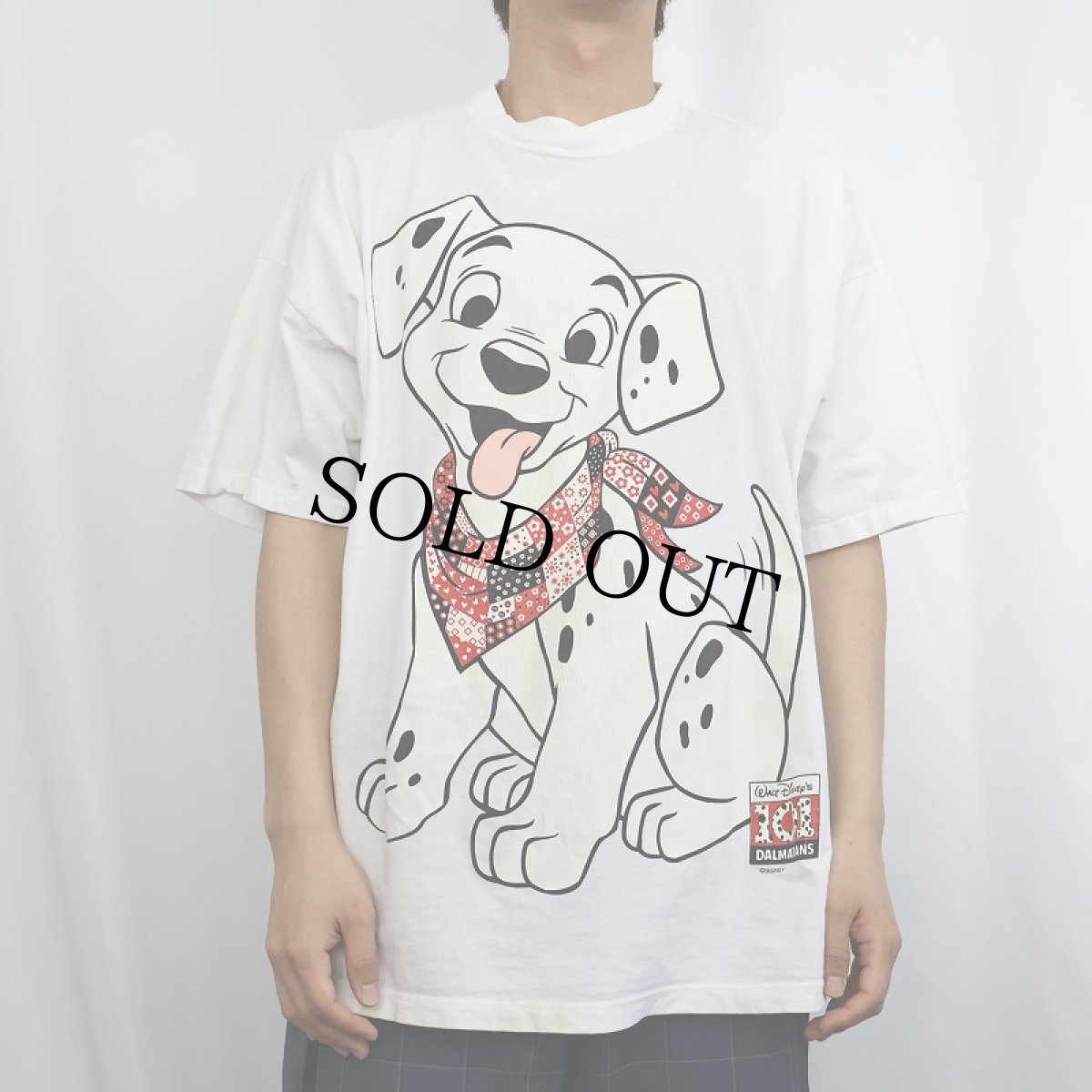 画像2: 90's Disney 101 DALMATIANS キャラクタープリントTシャツ 3X (2)