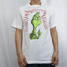 画像2: 90's Dr.Seuss "The GRINCH" キャラクタープリントTシャツ M (2)