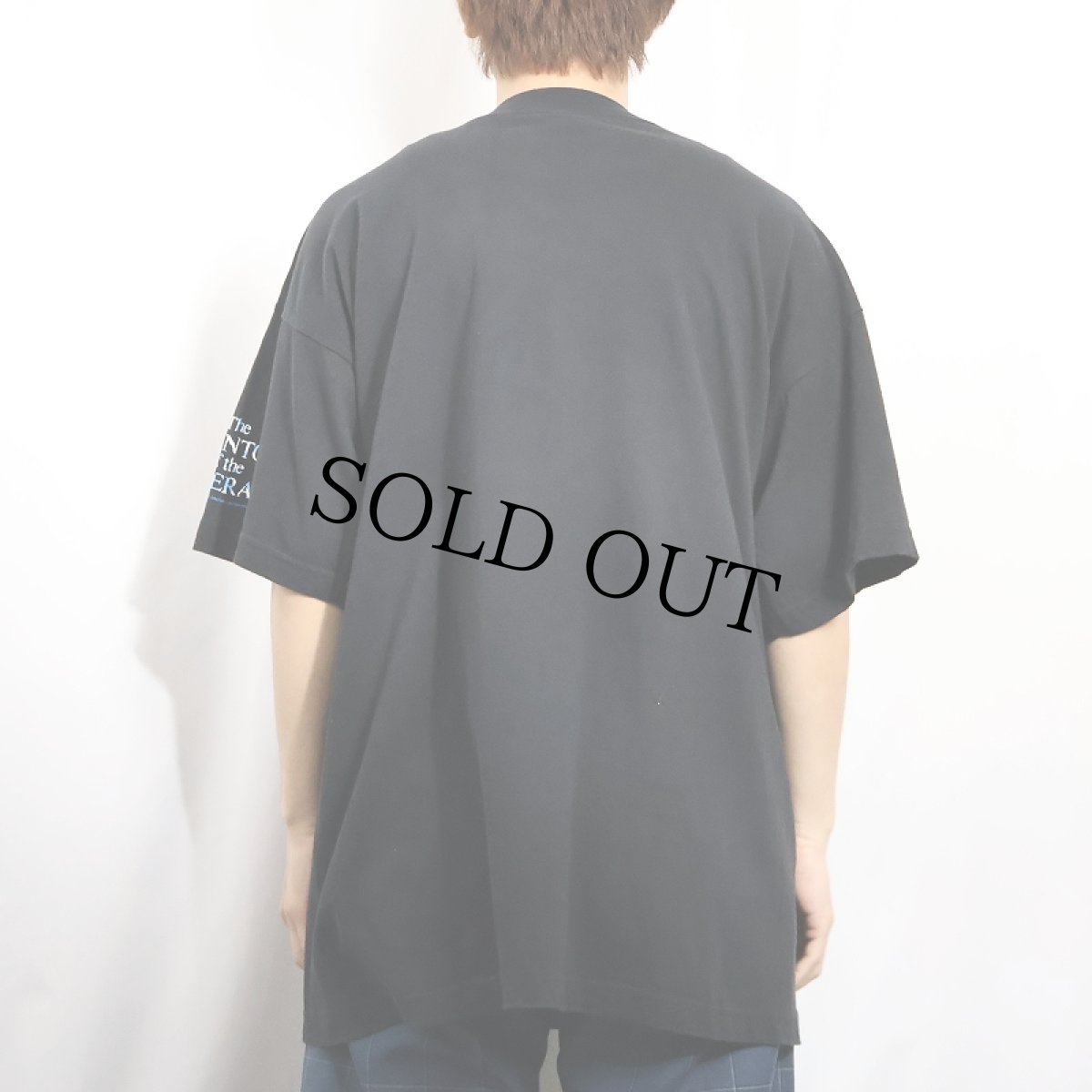 画像3: 90's The PHANTOM of the OPERA ミュージカルプリントTシャツ BLACK XL (3)