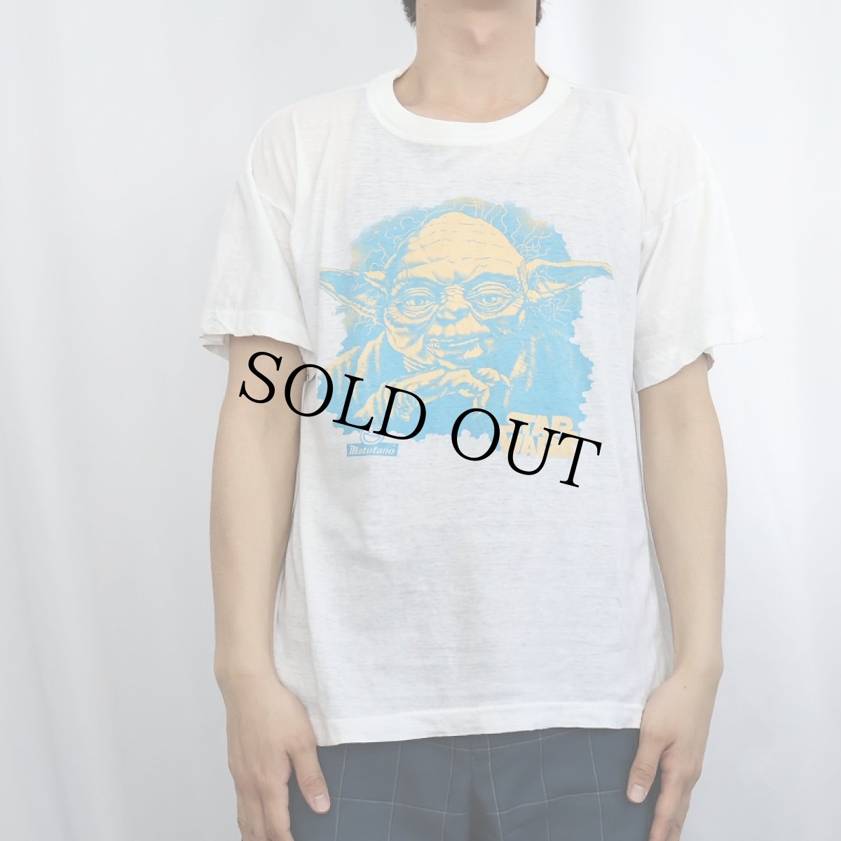 画像2: STAR WARS×matutano "YODA" 映画キャラクタープリントTシャツ (2)