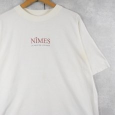 画像2: NIMES 牛イラストプリントTシャツ XXL (2)