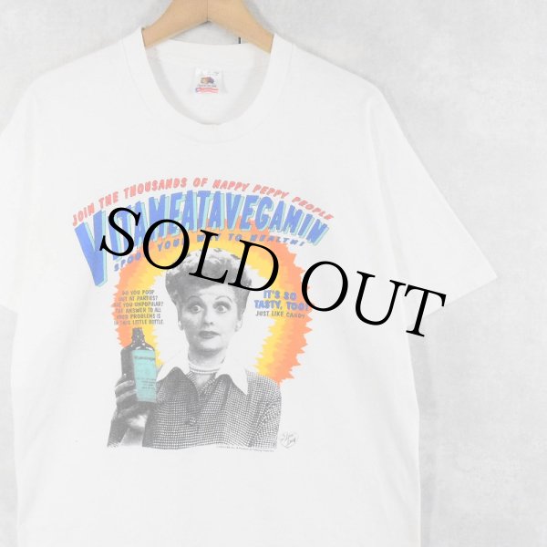90's ヴィンテージ スペシャル LUCY ルーシー 両面プリント Tシャツ 90´s ヴィンテージ スペシャル LUCY ルーシー 両面プリント Tシャツ